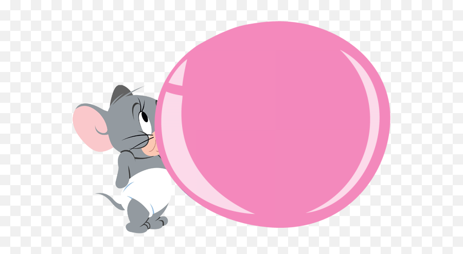Gum Clipart Chewing Gum Gum Chewing - Bubble Gum Png Cartoon Emoji,Blowing Bubbles Emoji