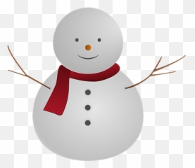 Free Snowman Winter Vectors - Kardan Adam Çizimi Png Emoji