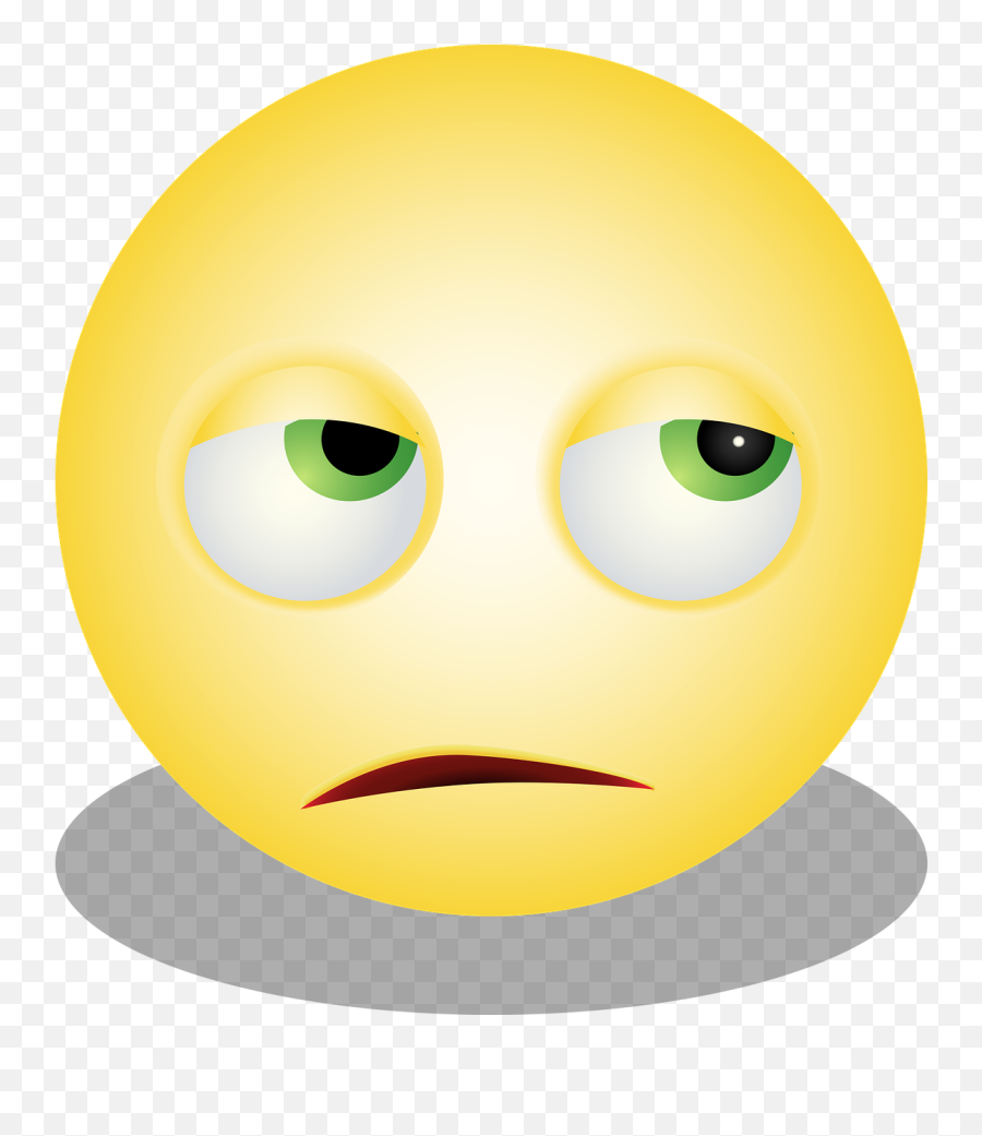 Graphic Contempt Smiley Eyeroll Eye Roll Emoji - Smiley,Eye Emoji