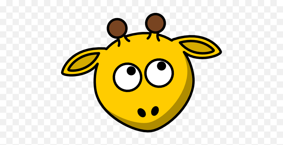 Giraffe - Giraffe Cartoon Clipart Emoji,Barf Emoji Android