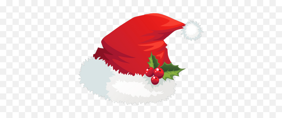 Christmas Transparent Png Images - Father Christmas Hat Png Emoji,Mistletoe Emoji