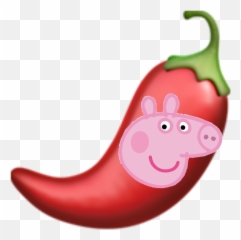 Peepar Pepperpig Peppa Pepper Spicy - Hot Pepper Emoji Png,Spicy Emoji