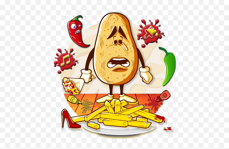 Potato Love Themes Hd Wallpapers - Dibujos Animados Humor Negro Emoji,Potato Emojis