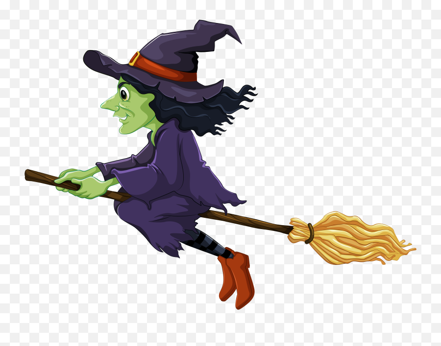 Halloween Witch Clipart - Clipart Halloween Witch Emoji,Emoji Witch