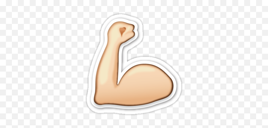 Emoji Stickers Emoji Stickers - Muscle Emoji Png,Emoji Laptop Skin