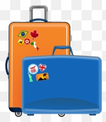 Suitcase Travel Baggage Bag Case - Suitcase Clipart Emoji,Suitcase Emoji