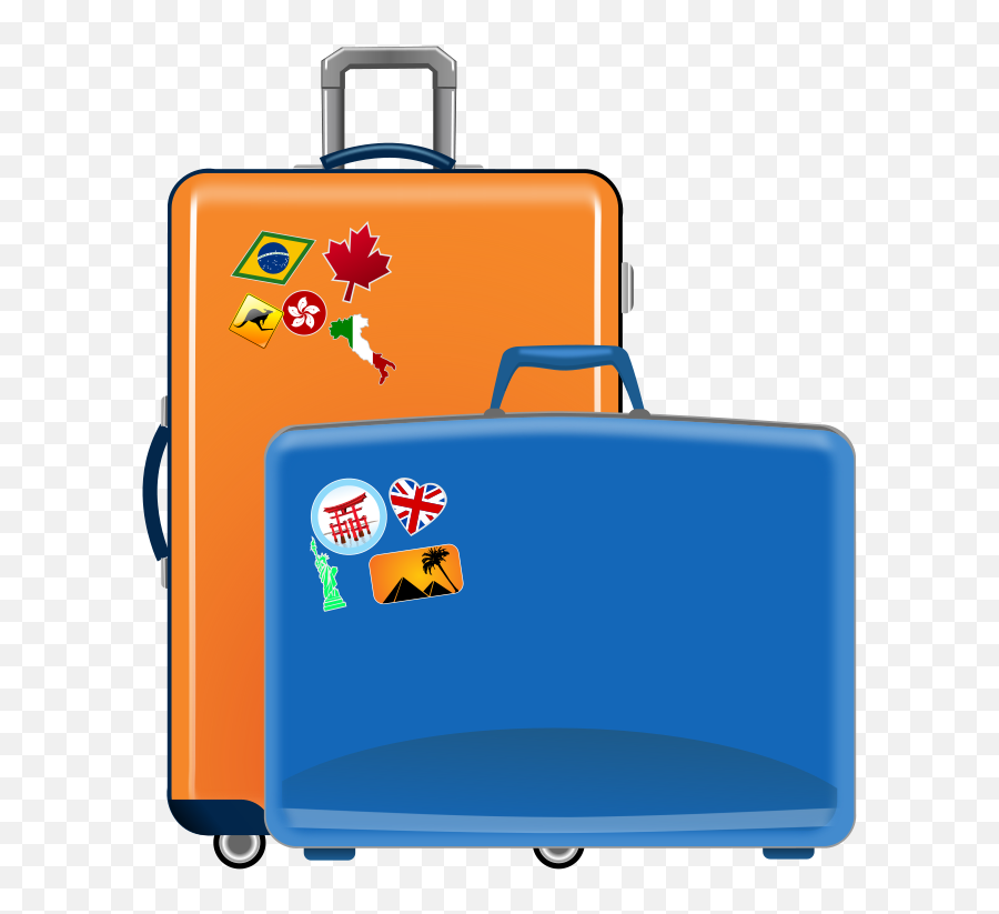 Suitcase Travel Baggage Bag Case - Suitcase Clipart Emoji,Suitcase Emoji