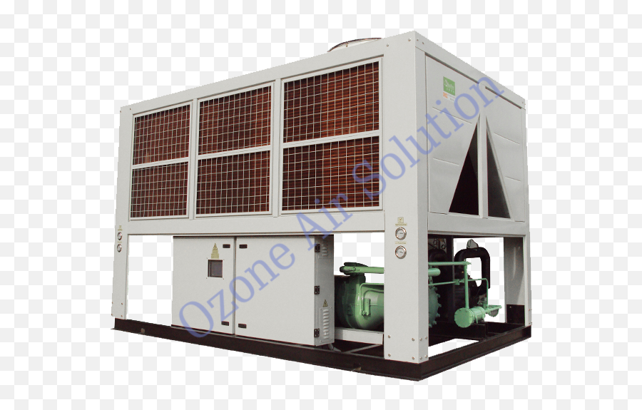 Air Cooled Screw Chillers U2013 Ozone Air Solution - Vertical Emoji,Screw Emoji