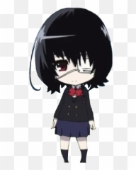 anime anotheredit meimisaki Sticker by Misaki - Another Anime Chibi Emoji