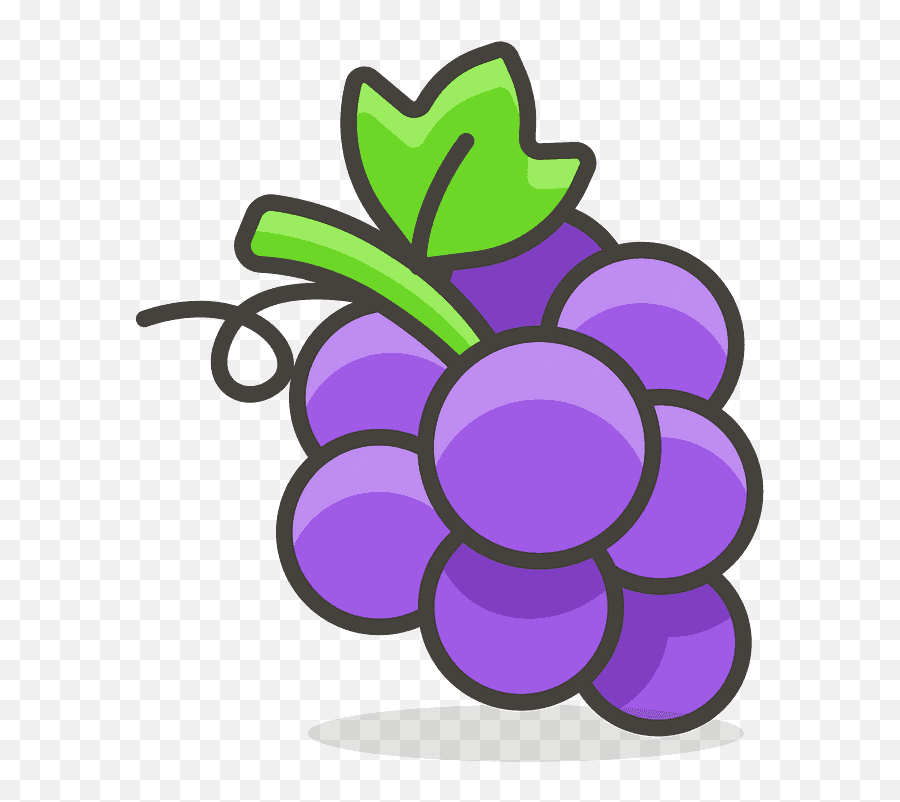 Raisin Image Clipart - Grape Svg Emoji,Raisin Emoji