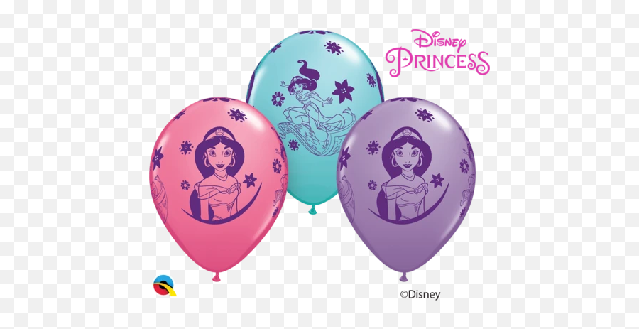 Themed Balloons U2013 Partica Party - Decoración De La Princesa Jasmine Emoji,Birthday Balloon Emoji