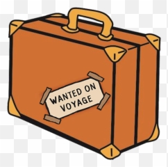 Paddingtonu0027s Suitcase - Wanted On Voyage Clipart Emoji