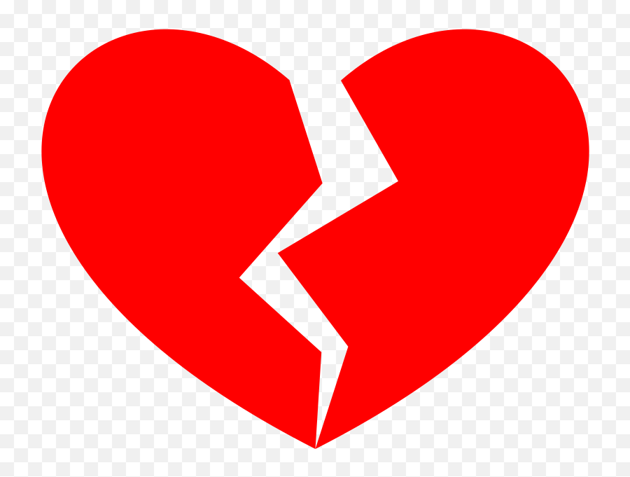 Broken Heart Svg - Broken Heart Clipart Emoji,Heart Emojis Meaning