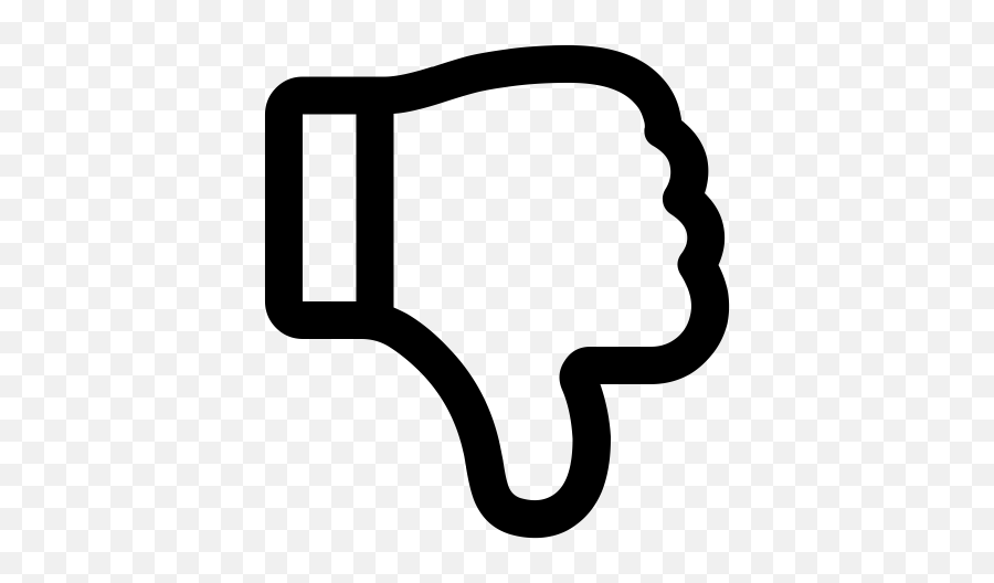 Dislike Svg Vector Icon - Thumb Down Icon Png Emoji,Thumbs Down Emoji Facebook