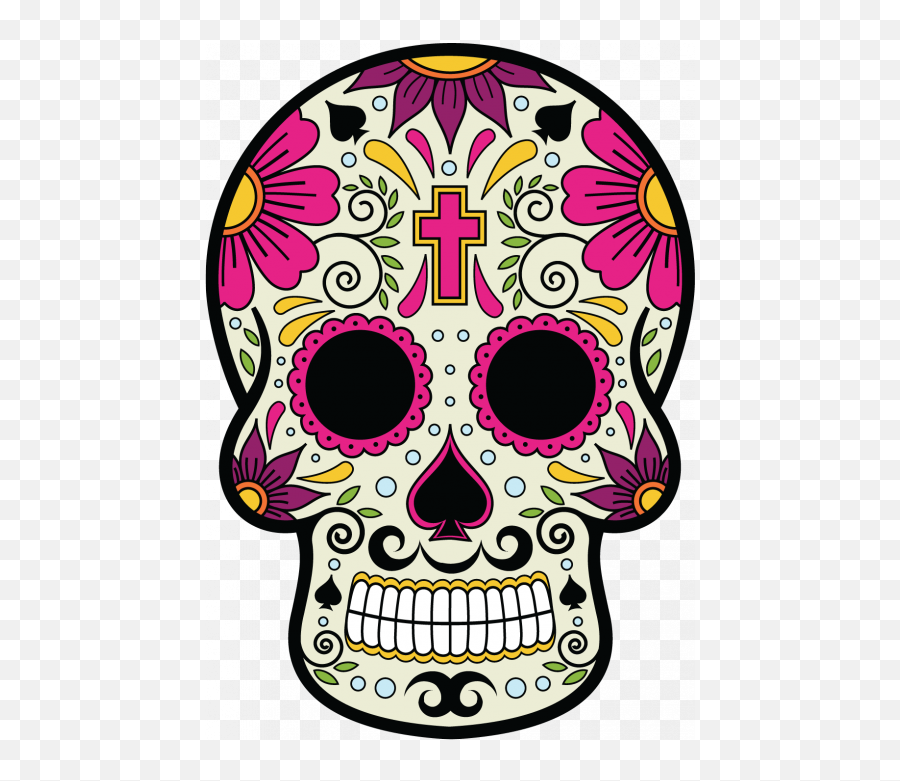 Island Clipart Skull Island Skull - Day Of The Dead Png Emoji,Dead Skull Emoji