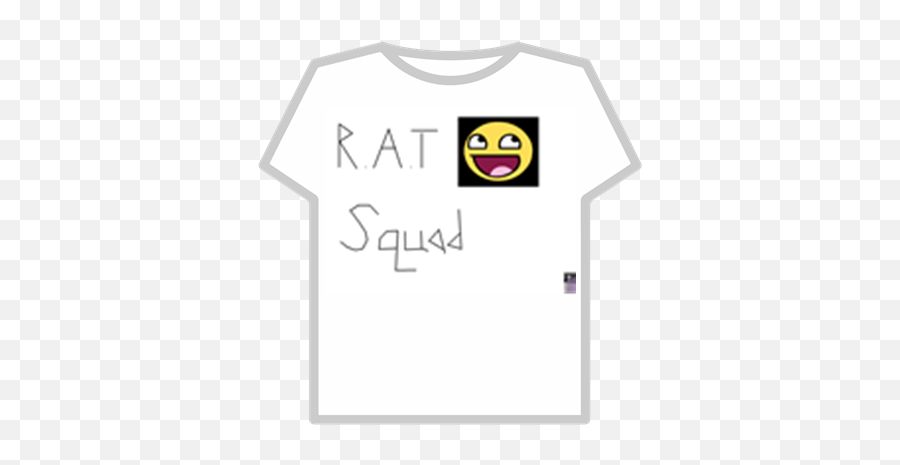 Rat Epic Squad 1st T - Roblox Id Card T Shirt Emoji,Rat Emoticon
