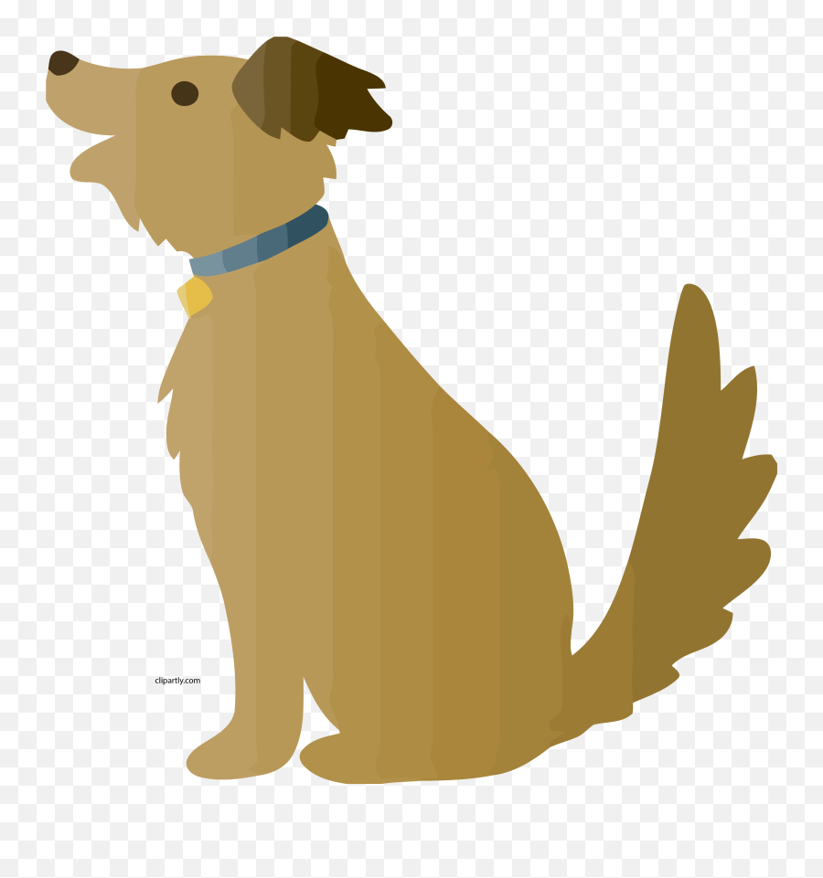 A Brown Cartoon Dog Begging For Food - Dog Sitting Clip Art Emoji,Begging Emoticon