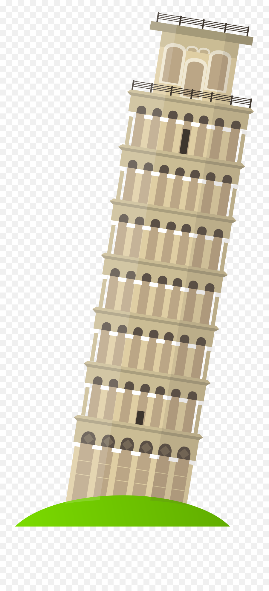 Money Clipart Tower Picture - Leaning Tower Of Pisa Png Emoji,Eiffel Tower Emoticon