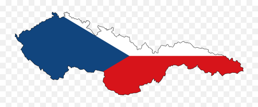 Flag Map Of Czechoslovakia - Czechoslovakia Flag Map 1918 Emoji,Czech Republic Flag Emoji