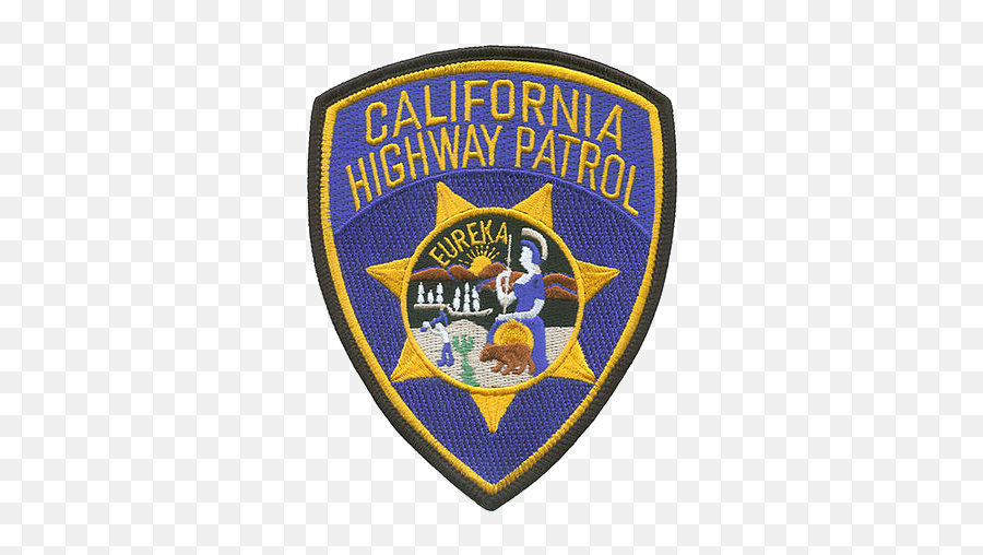 California Highway Patrol - Chp Patch Emoji,California State Flag Emoji