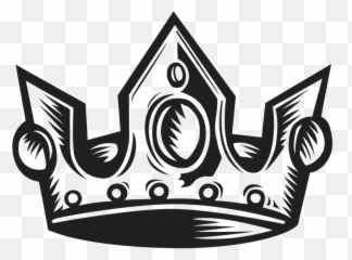 Crowns Clipart King Drawing - Kings Black And White Emoji