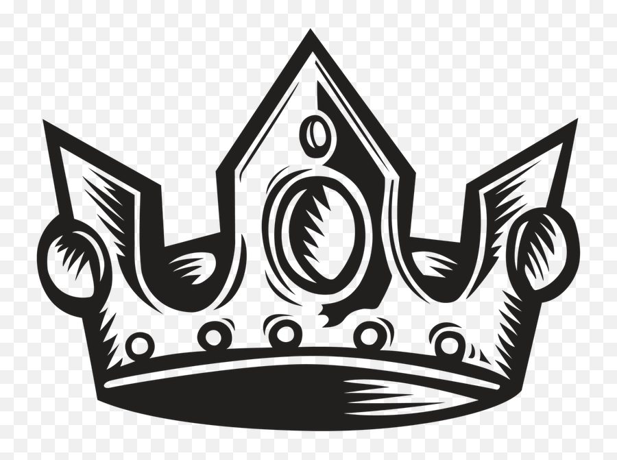 Crowns Clipart King Drawing Crowns - Kings Crown Clipart Black And White Emoji,Kings Crown Emoji