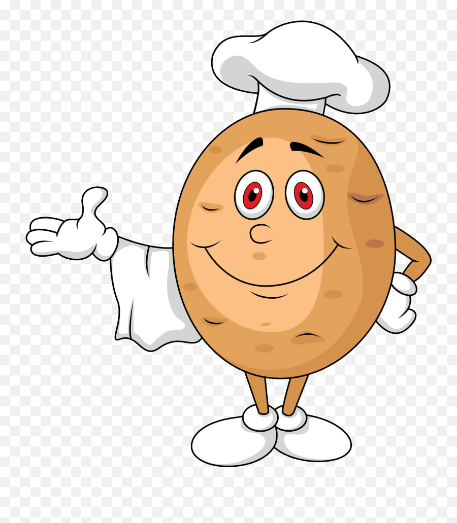 Best Baked Potatoes - Cartoon Potato Chef Emoji,Baked Potato Emoji