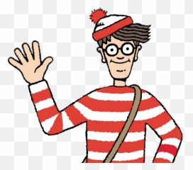 Graphic Black And White Stock Png Files - Cartoon Wally Emoji,Waldo Emoji