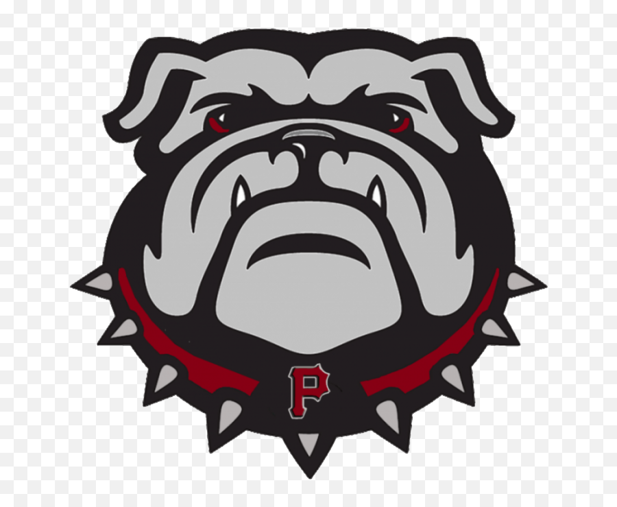 Library Of Bulldog Playing Football - Palisade High School Logo Emoji,Bulldog Emoticon