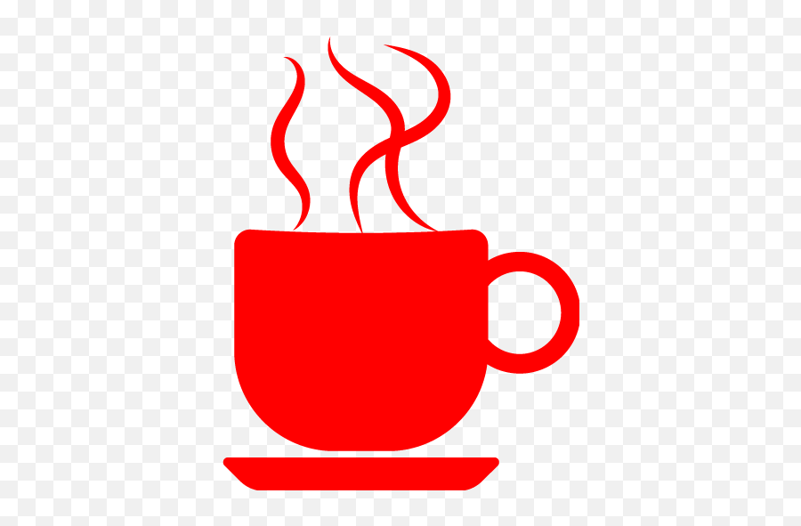 Red Coffee 6 Icon - Sneek Waterpoort Emoji,Coffee Emoticon For Facebook
