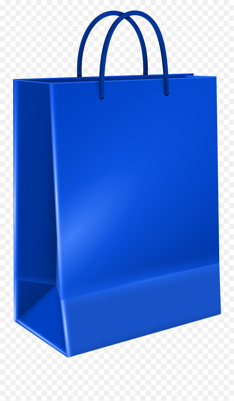 Library Of Blue Shopping Bag Png - Transparent Gift Bag Png Emoji,Shopping Emoji Png
