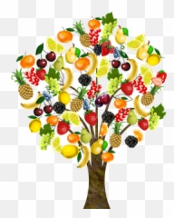 Free Raspberries Raspberry - Fruit Tree Clipart Png Emoji