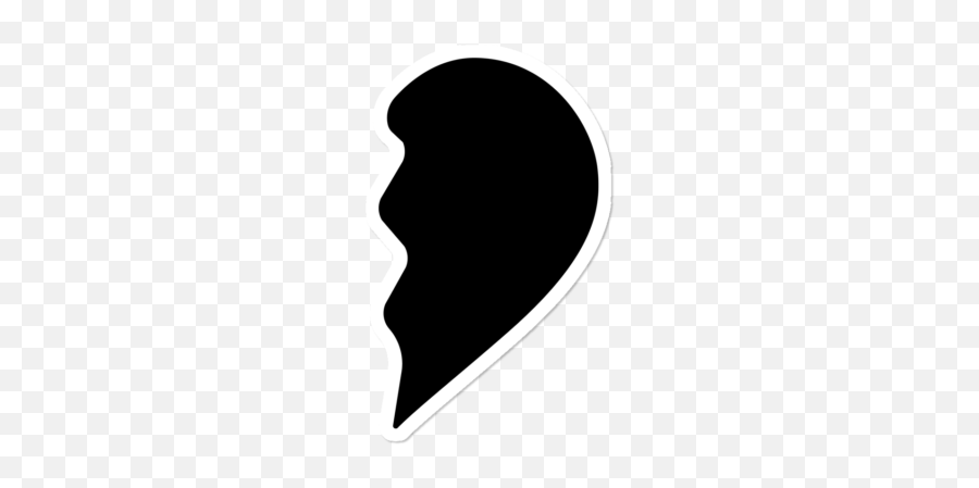 Logo Chest Dual Happy Sad Face Emoji Sticker By Josan Design - Emblem,Half Star Emoji