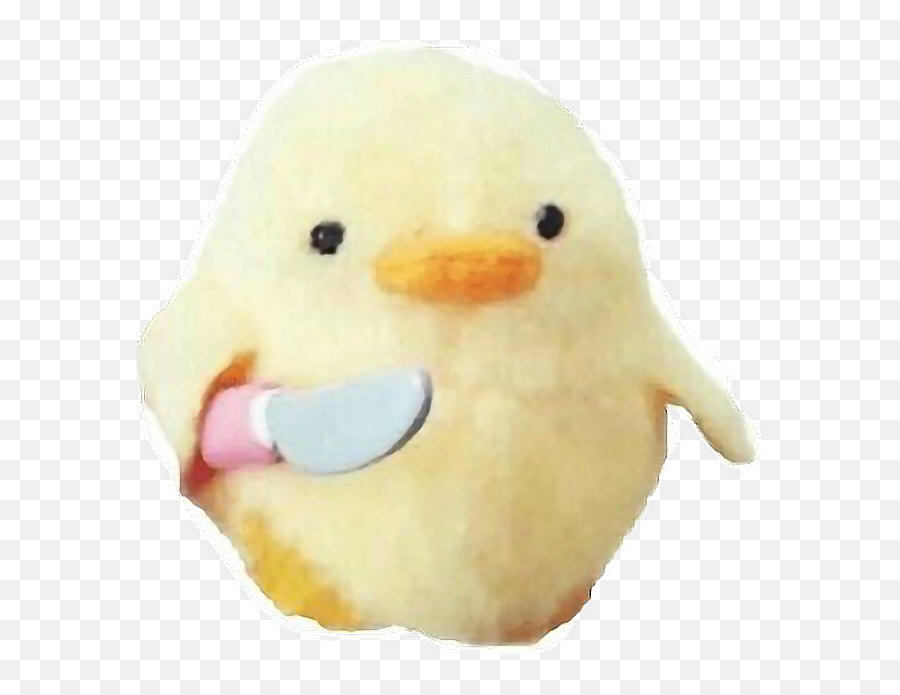 Meme Knife Chick Stab Tiny Freetoedit - Chicken With Knife Meme Emoji,Stab Emoji