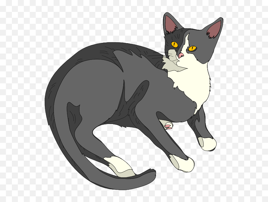 Gray Cat Clipart - Clip Art Library Cat Clipart Emoji,Gray Cat Emoji