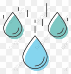 Water Droplet Clipart Scared - Png Download Vertical Emoji