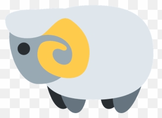 Ram Emoji Clipart Free Download Transparent Png Creazilla,Ewe Emoji
