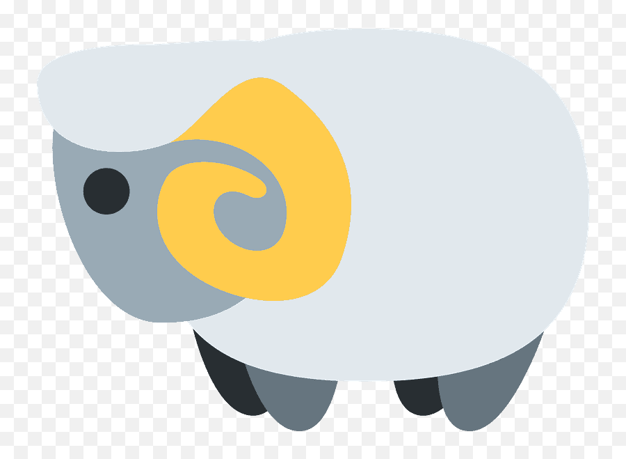 Ram Emoji Clipart Free Download Transparent Png Creazilla,Ewe Emoji