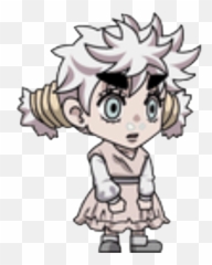 hxh komugi chibi Sticker by Stinky - Komugi Transparent Emoji