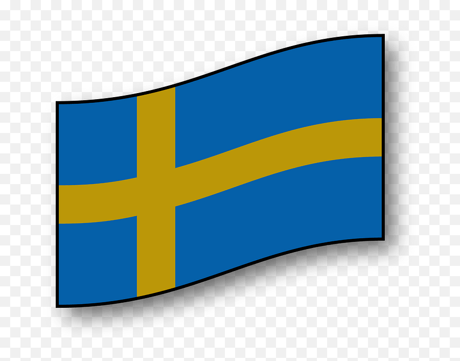 Sweden Flag Clipart - Schweden Flagge Clipart Emoji,Sweden Emoji
