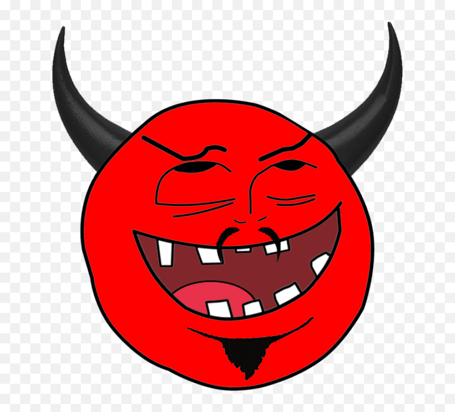 Dioblo Clipart Devil Face - Portable Network Graphics Png Wide Grin Emoji,Plain Face Emoji