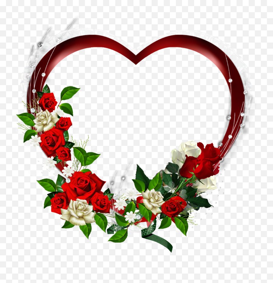 Flowery Wallpaper - Free Rose Frame Png Emoji,Roses Emoticon