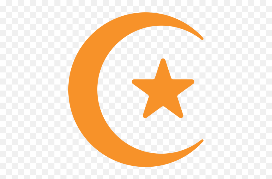Star And Crescent Emoji - Illustration,Islam Emoji
