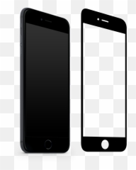 Iphone 7 Clipart Transparent Background - Black Png Emoji