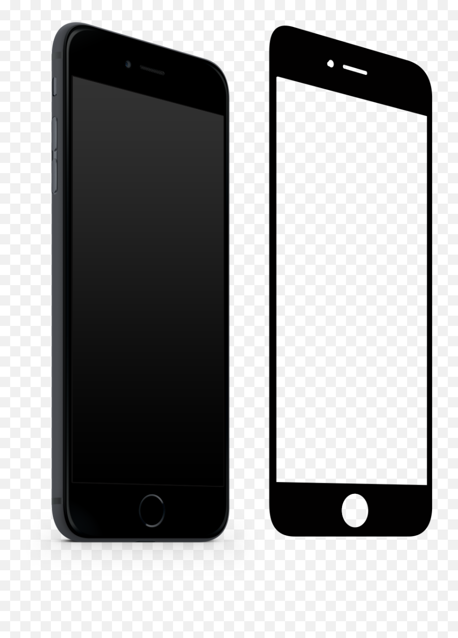 Iphone 7 Clipart Transparent Background - Black Iphone Png Emoji,Iphone 6s Emojis