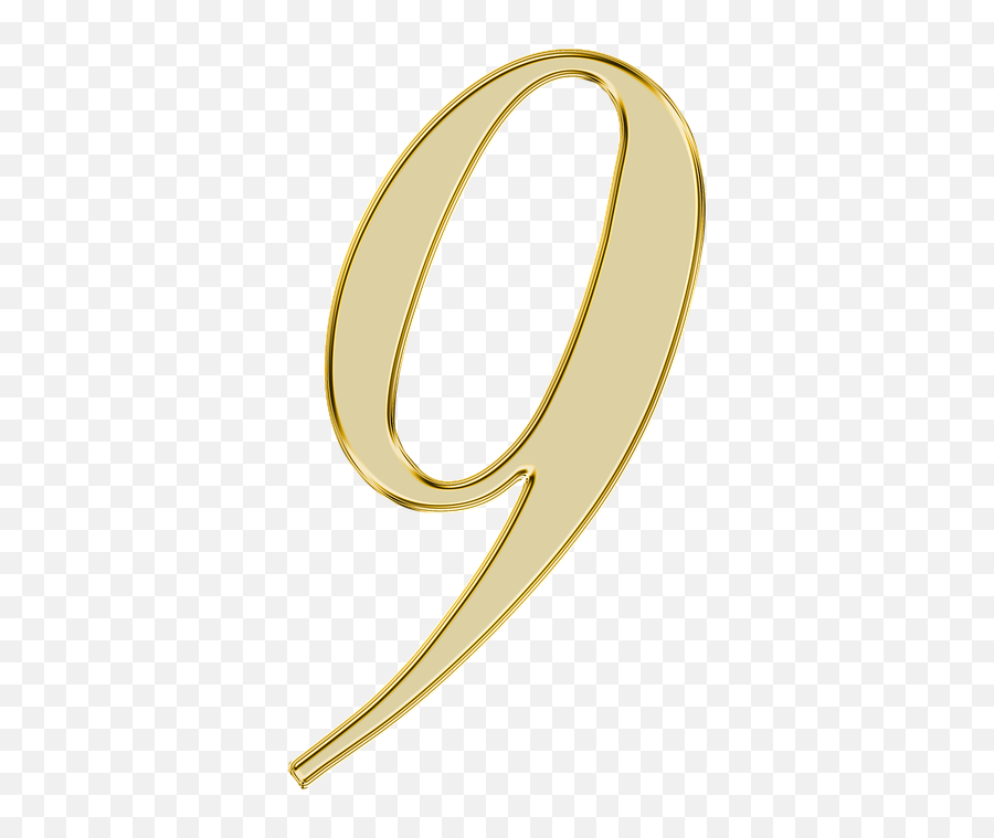 Free Number 9 Nine Images - Free Png 90 Gold Emoji,Glitter Emoticon