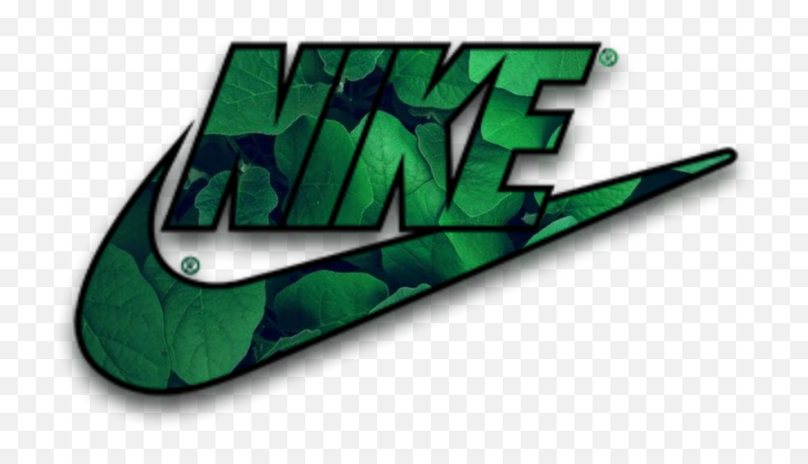 Nikelogo Nike Leaves Green Logo Nature - Water Transportation Emoji,Nike Symbol Emoji