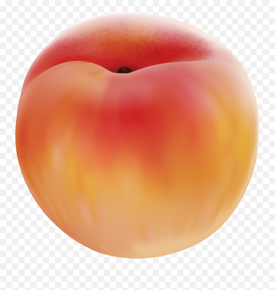 Peach Clipart Transparent - Nectarines Emoji,Peach Emoji Transparent Background