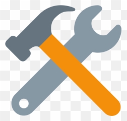 Twemoji2 1f6e0 - Hammer And Wrench Emoji,Ban Hammer Emoji