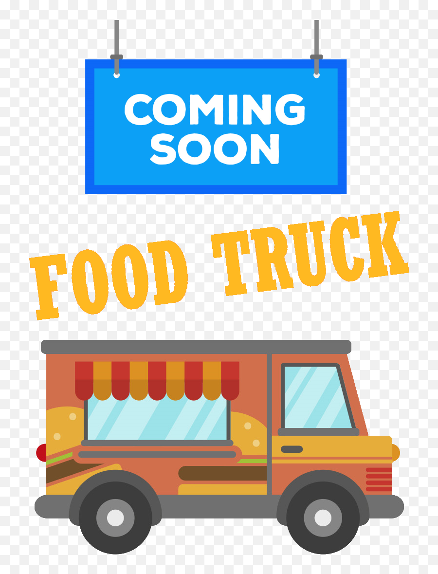 Coming Soon Food Truck Clipart - Transparent Background Comingsoon Png Emoji,Food Truck Emoji